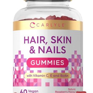 Hair, Skin & Nails Vegan Gummies | 5000mcg Biotin