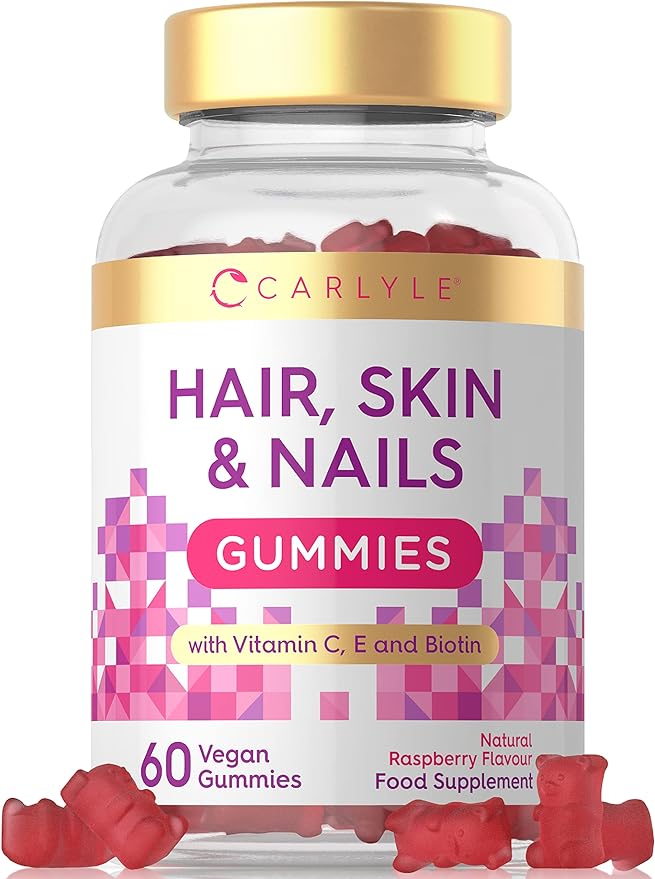 Hair, Skin & Nails Vegan Gummies | 5000mcg Biotin