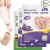 Foot Peel Mask, Exfoliating Hard Skin Foot Peel Socks