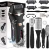 Electric Foot File Callus Remover, iToncs Professional Rechargeable Feet Callus Remover