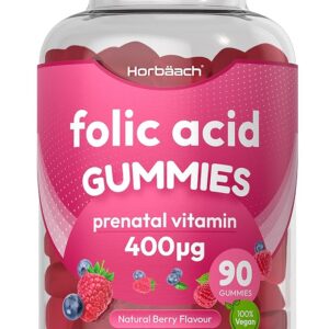 Folic Acid Gummies 400 mcg | 90 Vegan Gummies