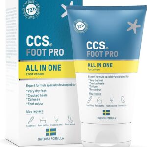 CCS All In One Foot Cream 100ml - Foot Pro Cream for Cracked Heels