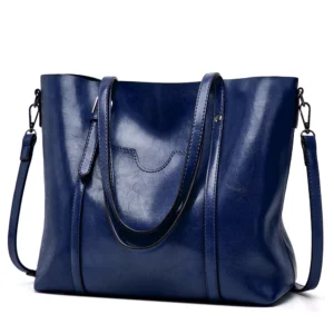 Sexy Dance Tote Bags for Women Vintage Leather Purses and Handbags Ladies Work Office Daily Shoulder Crossbody Bag,Dark Blue