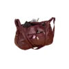 Burgundy Leather Handbag